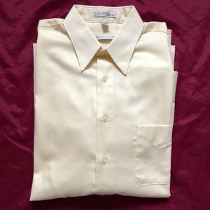 NWOT Vintage Geoffrey Beene Sateen Wrinkle Free Shirt